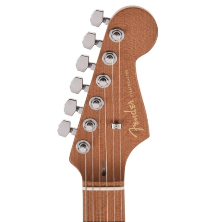 Fender Dealer Exclusive American Ultra II Stratocaster HSS Roasted Maple Fingerboard Electric Guitar (Graffiti Yellow)