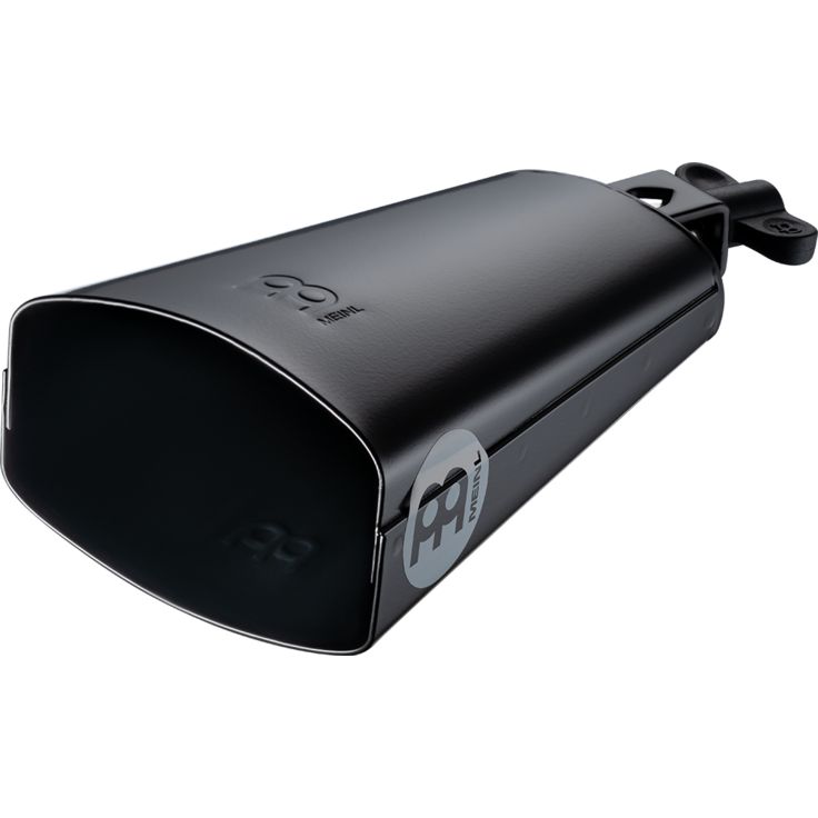 Meinl Percussion 6 3/4" Black Finish Cowbell Black powder coated steel Medium Timbales Cowbell