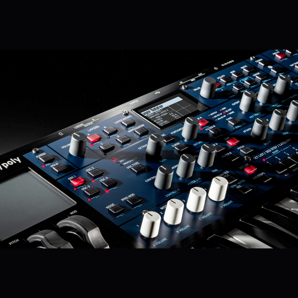 Korg MULTIPOLY 37 Key Virtual Analog Synth