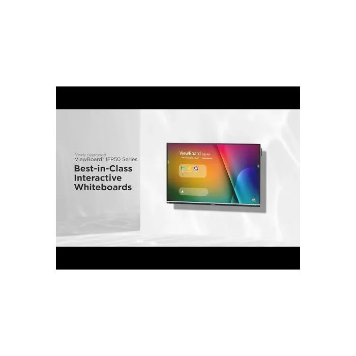 ViewSonic IFP8650 – 86" ViewBoard® 4K Ultra HD Interactive Flat Panel