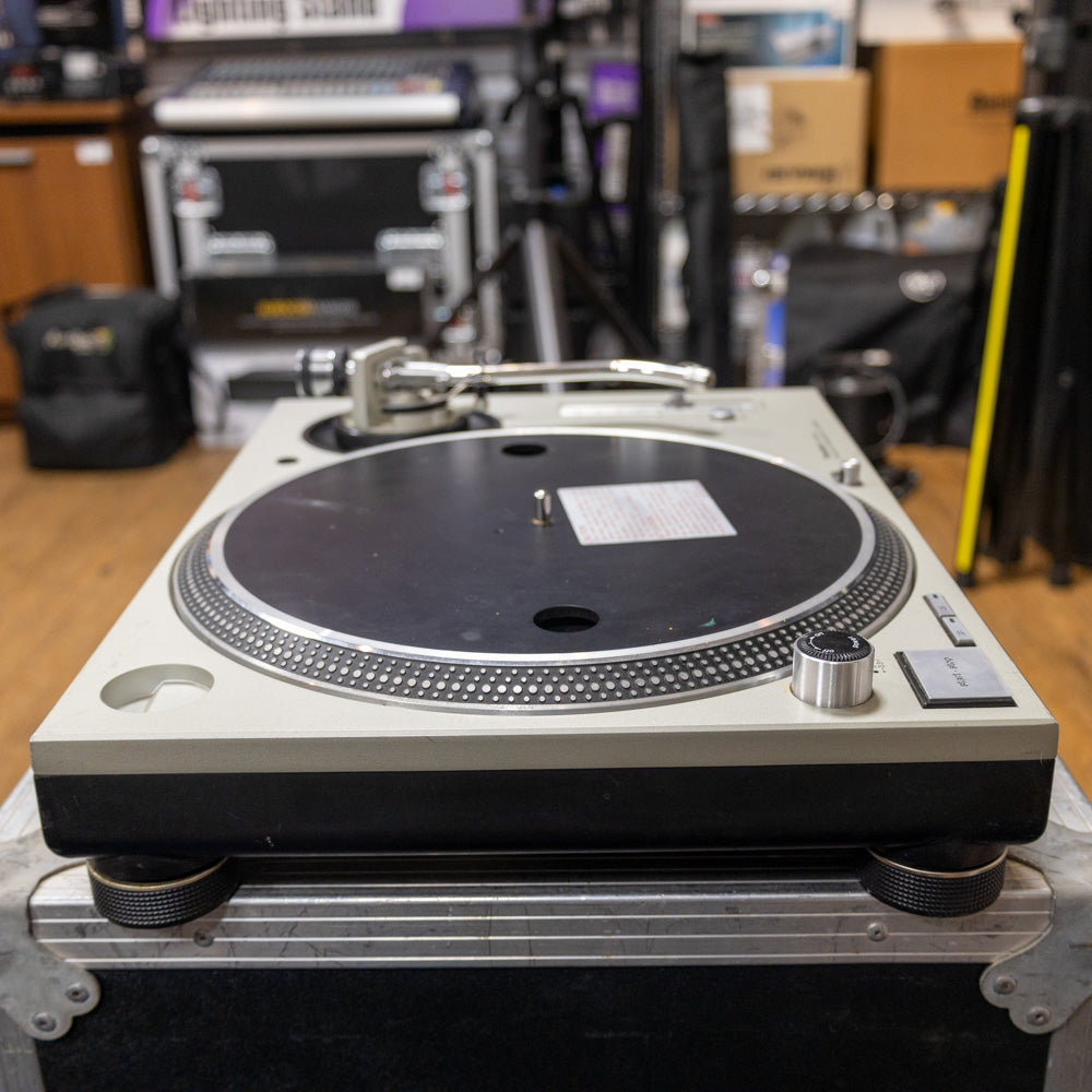 Technics SL-1200 MK5 Turntable Silver SN GE6JE01141 R - Used