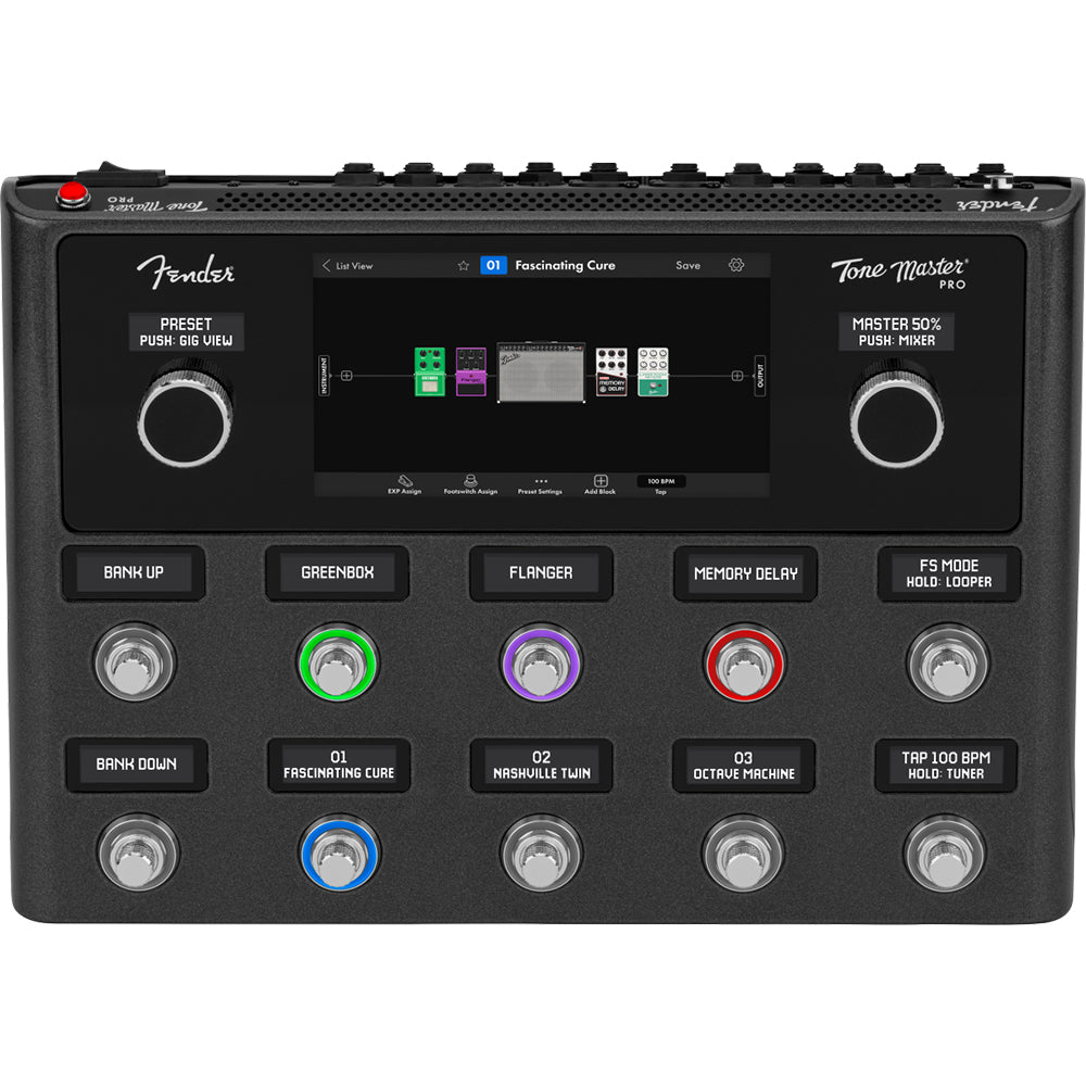 Fender Tone Master® Pro Multi-Effects Guitar Workstation