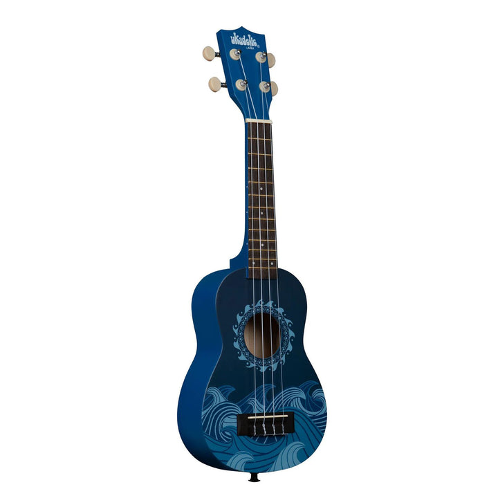 Kala UK-DEEPBLUE Ukadelic Soprano Ukulele