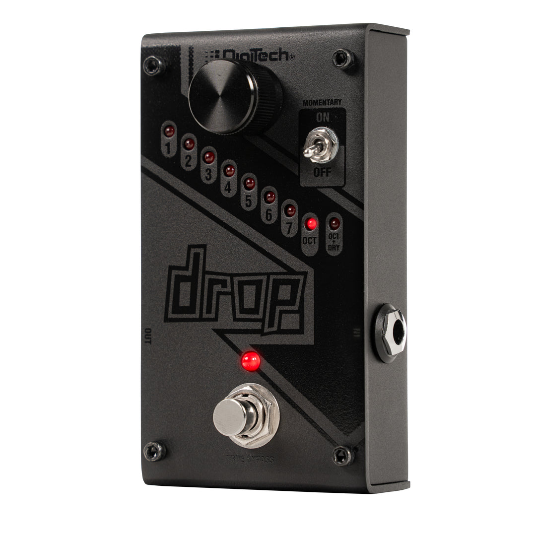 Digitech The Drop Polyphonic Drop Tune Effects Pedal - Limited Edition Black