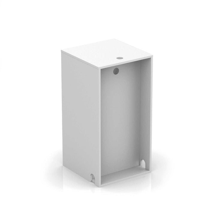 Glorious Modular Mix Rack HiFi Monitoring Station w/ Vinyl Storage - White