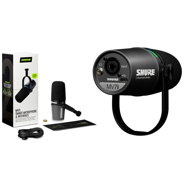 Shure MV7i Smart Mic & Interface