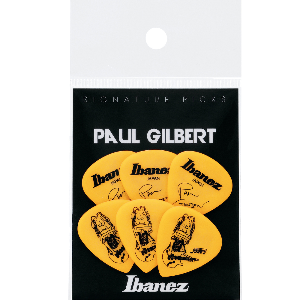 Ibanez B1000PGYE Celluloid, Heavy (1.0mm), Yellow x 6pcs