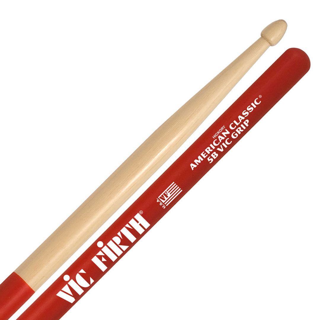 Vic Firth 5BVG American Classic 5B Vic Grip Drumsticks