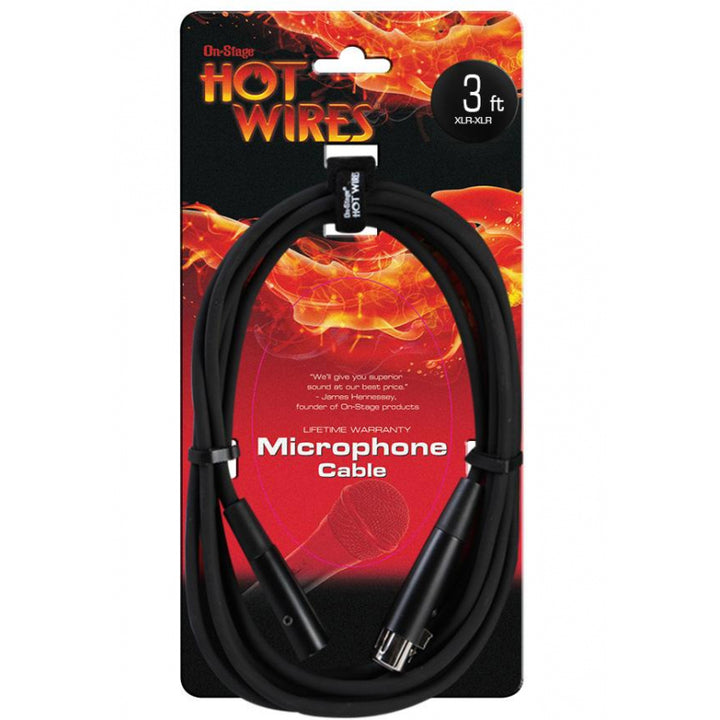 On-Stage MC12 Microphone Cable XLR-XLR