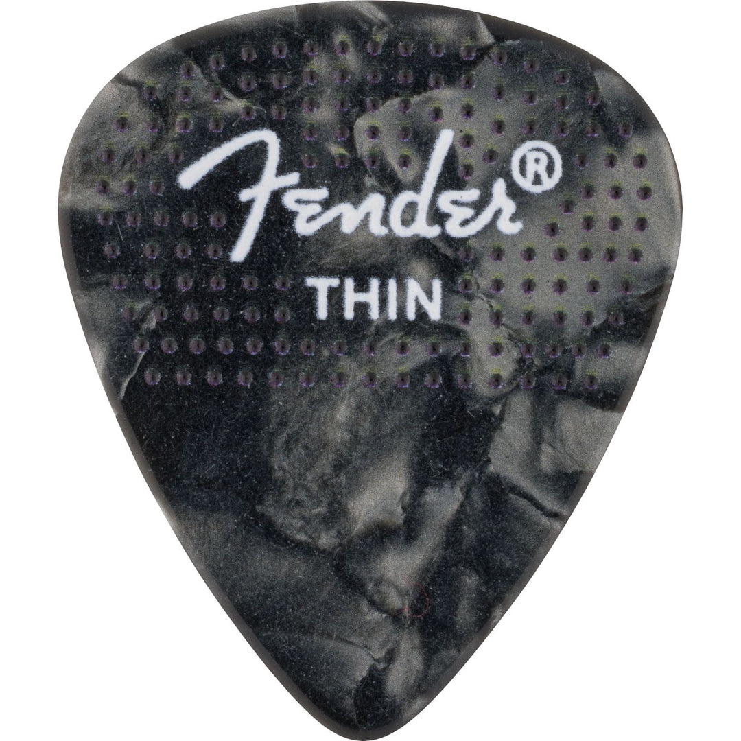Fender  351 Dotted Celluloid Picks 12-Pack Thin