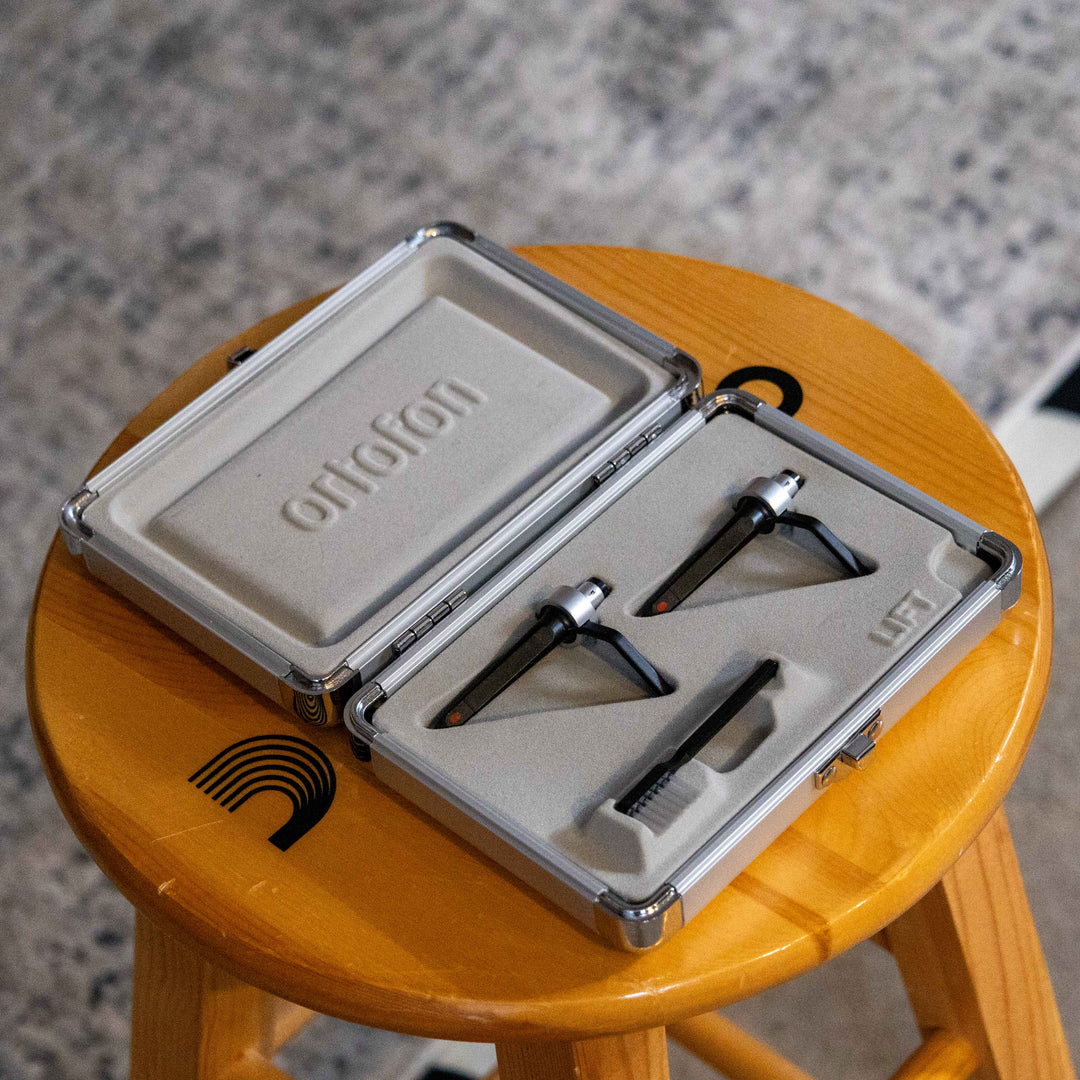 Ortofon Concorde Twin Cartridges with Case - Black (Open-Box)