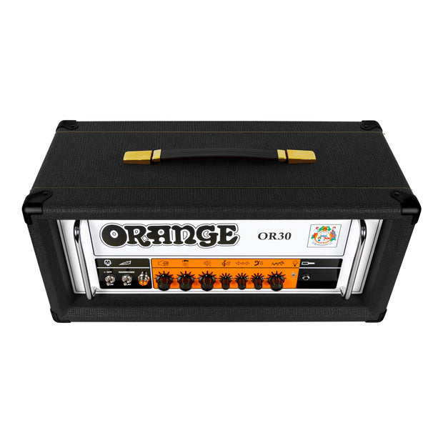 Orange Amps OR30 Single Channel Head w/ Footswitchable Volume Boost Amp - Black