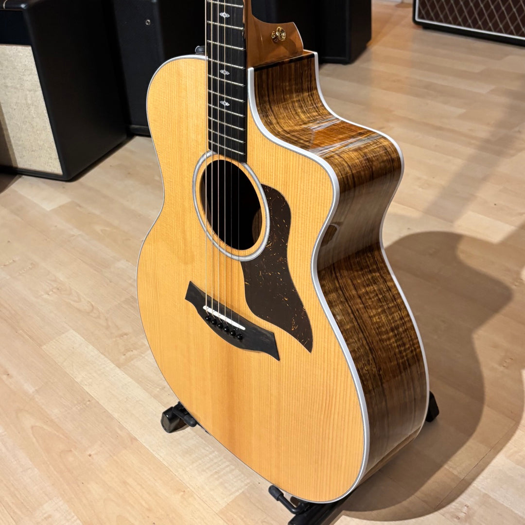Taylor Sunset Blvd 214ce DLX Figured Ovangkol w/ Deluxe Taylor HD Case
