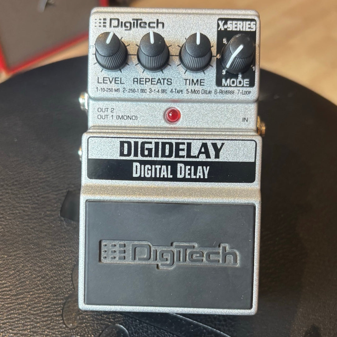 Digitech - X Series Stereo Digital Delay (Silver - No Box) - USED