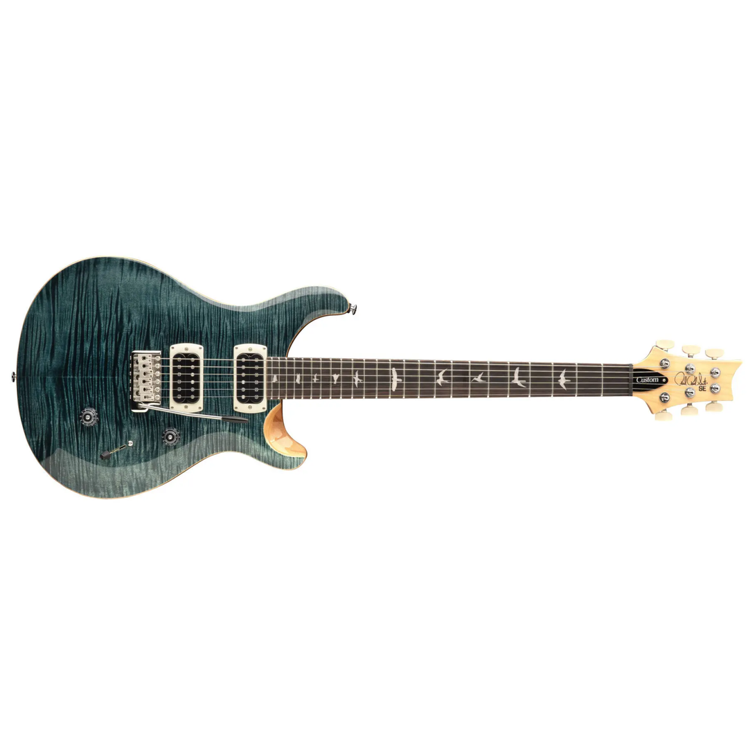 PRS SE Custom 24 Electric Guitar with Gig Bag - Slate Blue