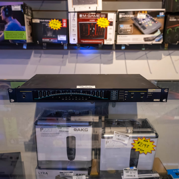 Korg - "DT-1 PRO" Rack Mountable Digital Tuner - USED