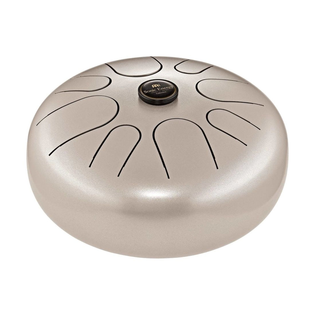 Meinl Sonic Energy G Minor Steel Tongue Drum, Pearl Grey