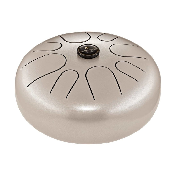 Meinl Sonic Energy G Minor Steel Tongue Drum, Pearl Grey