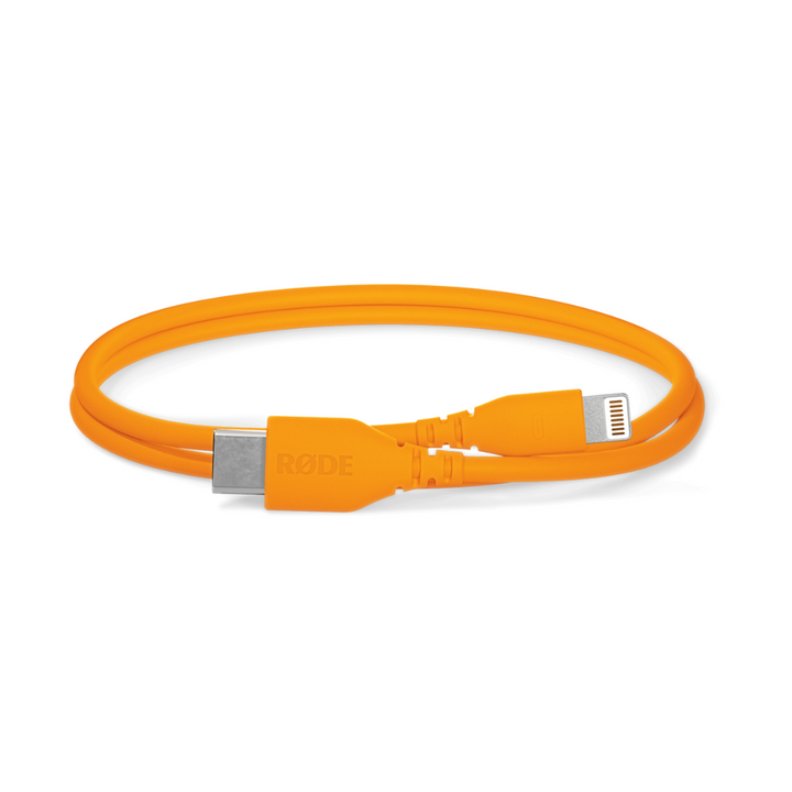 Rode Microphones SC21-O 300mm Lightning to USB-C Cable - Orange