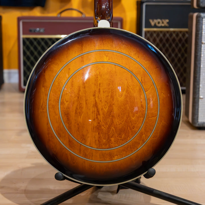 Washburn - B16 Americana - 5 String Banjo Package (w/ Pickup, HD Case, Strap, Tuner, Capo & Picks) - USED