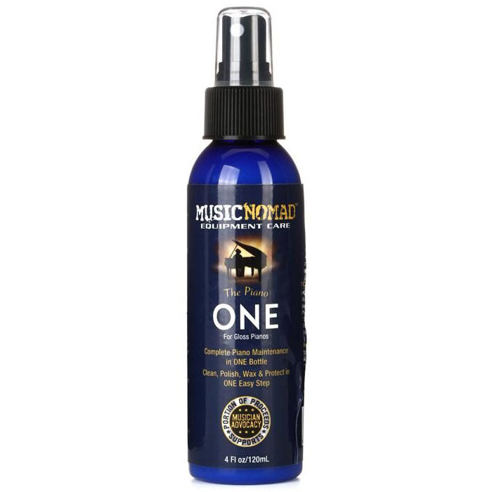 MusicNomad MN130 All-in-one Cleaner/Polish/Wax for Gloss Pianos
