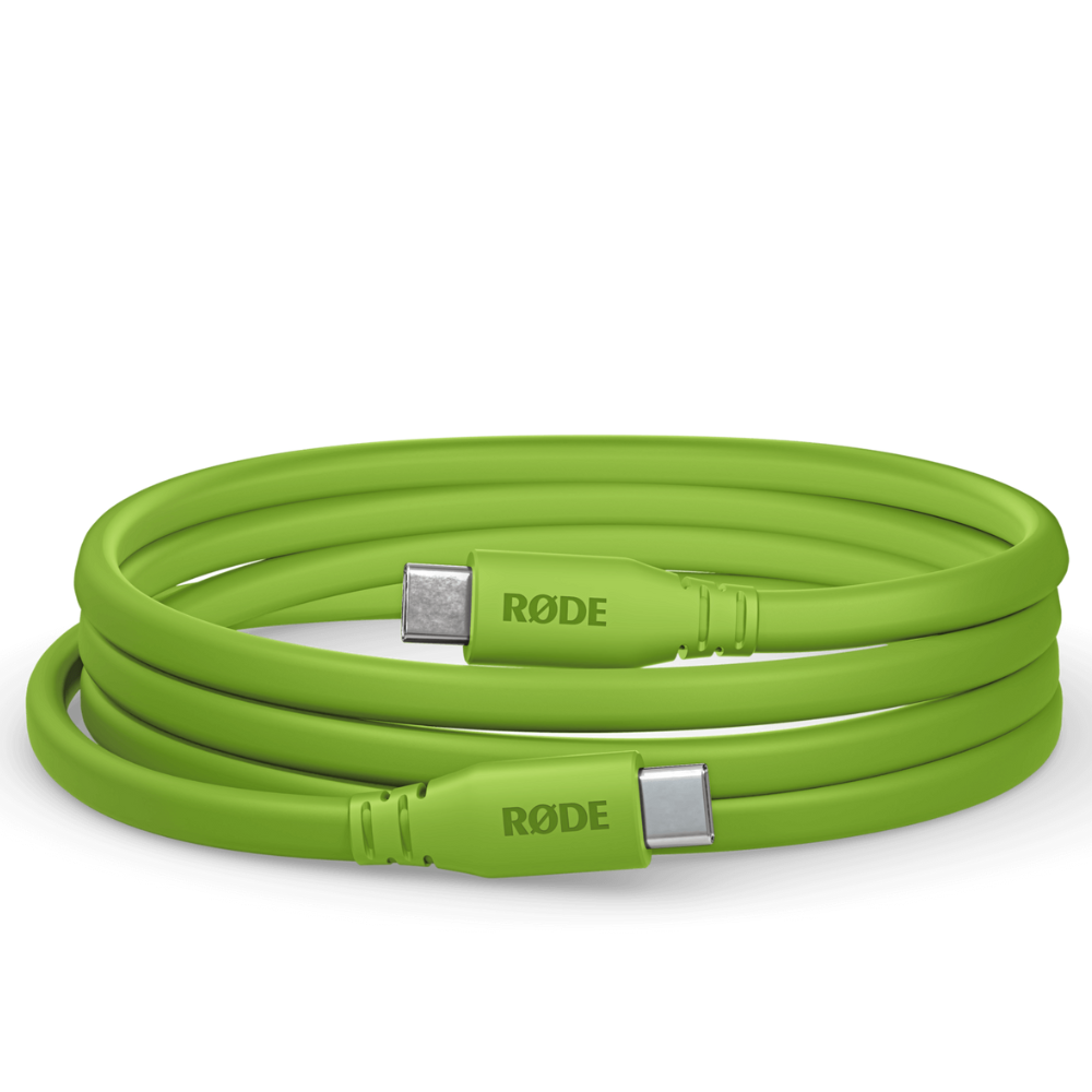 Rode Microphones SC17-G High-quality, 1.5m-long USB-C to USB-C cable - Green