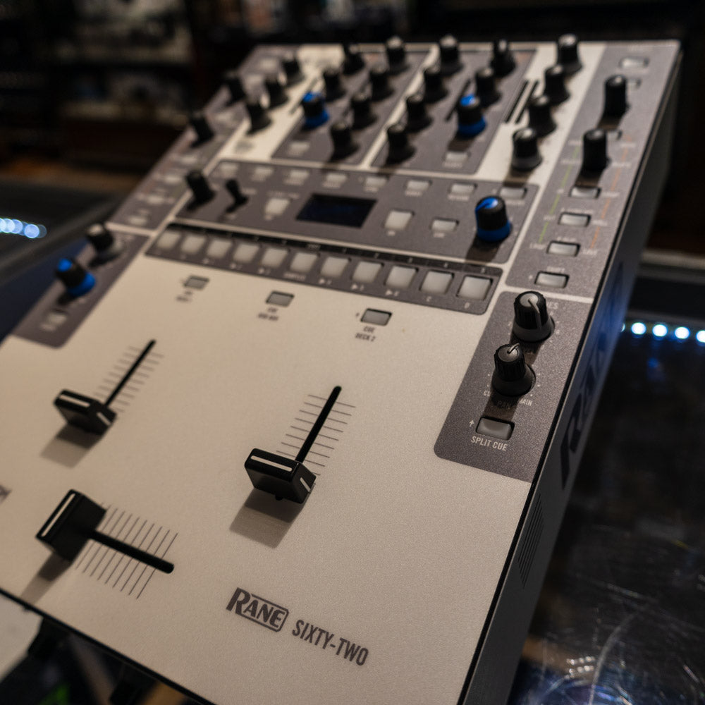 Rane SIXTY-TWO DJ Mixer w/ White Skins (Used)