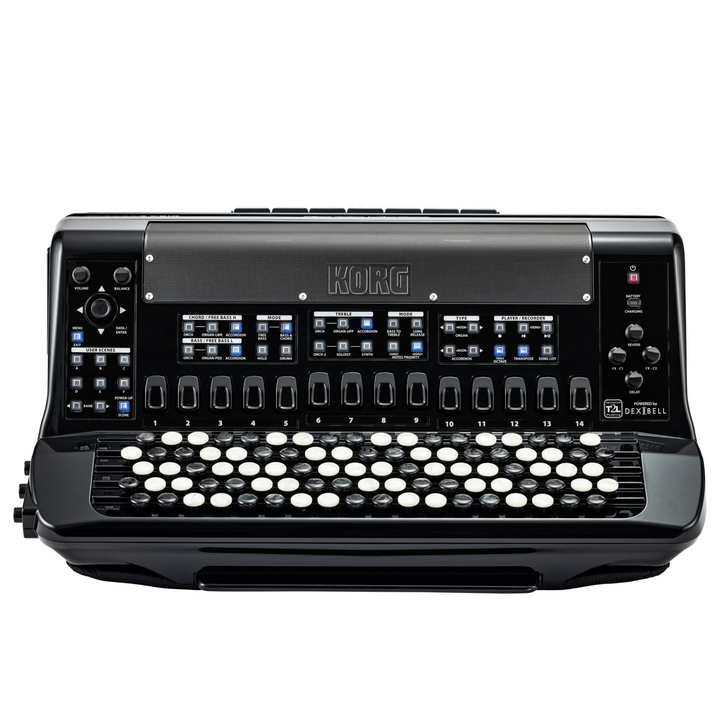 Korg FSUPBMBK FISA Suprema Digital Accordion - Buttons