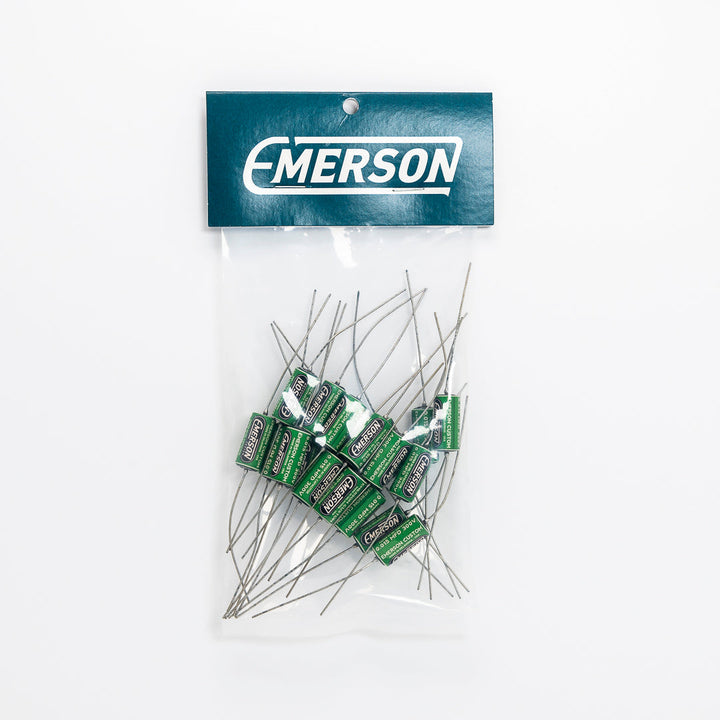 Allparts EP-4402-B00  Emerson Custom Paper-in-Oil Capacitors - 0.015uf, Green & Cream - 20 pack