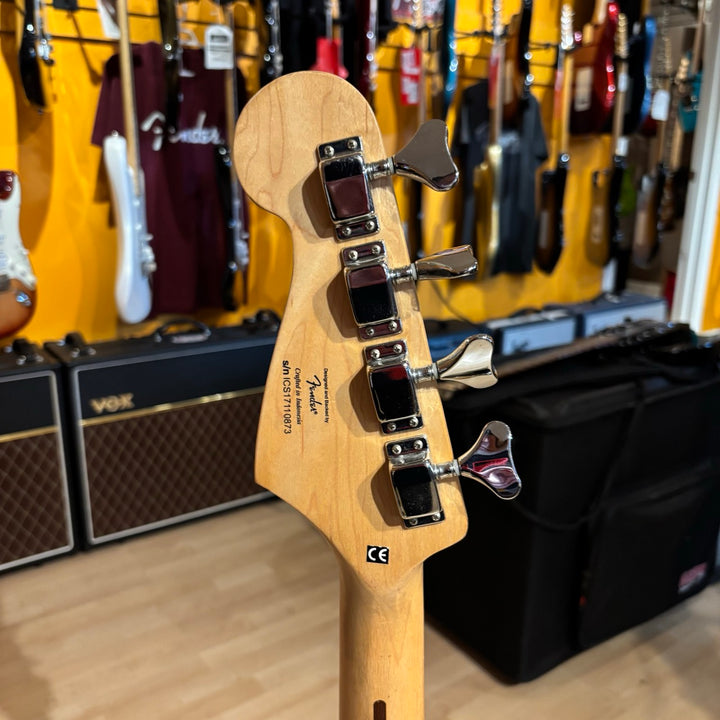 Squier - Affinity Series Bronco Bass - No Case Or Bag (Black-Maple-2017) - USED