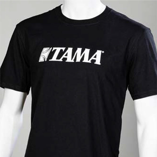 Tama TAMT01L - Tama Printed Logo Black Short-Sleeve T-Shirt - Large