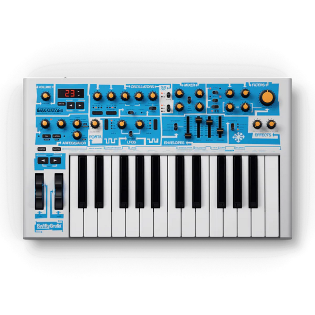Novation BassStation-II-Swifty 25-Key Analog Bass Monosynth - Swifty Edition