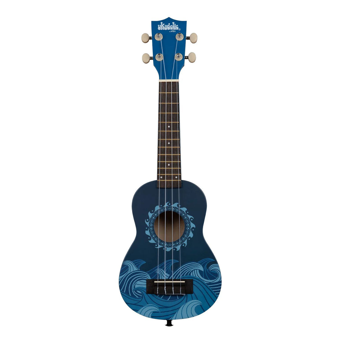Kala UK-DEEPBLUE Ukadelic Soprano Ukulele