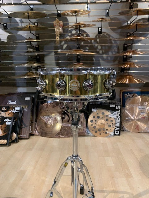 DWUSEDPBSNARE- DW Polished Brass Pre Owned 5.5" x 14"
