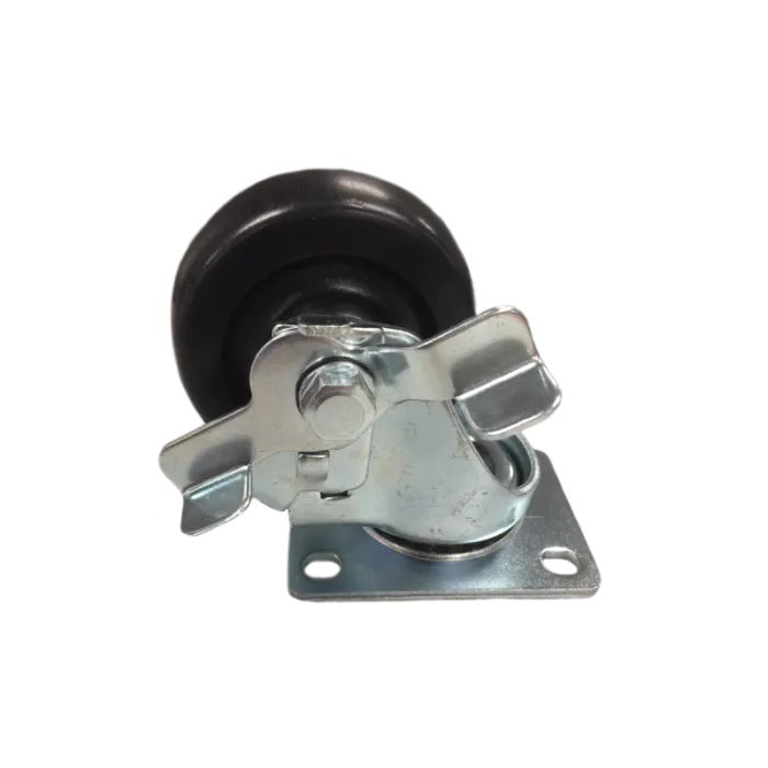 ViewSonic EP-WHL-005  Wheel Kit for EP5520 Series, Brake x2, Non-brake x2, Screw Hole 73mm x 45mm, Black