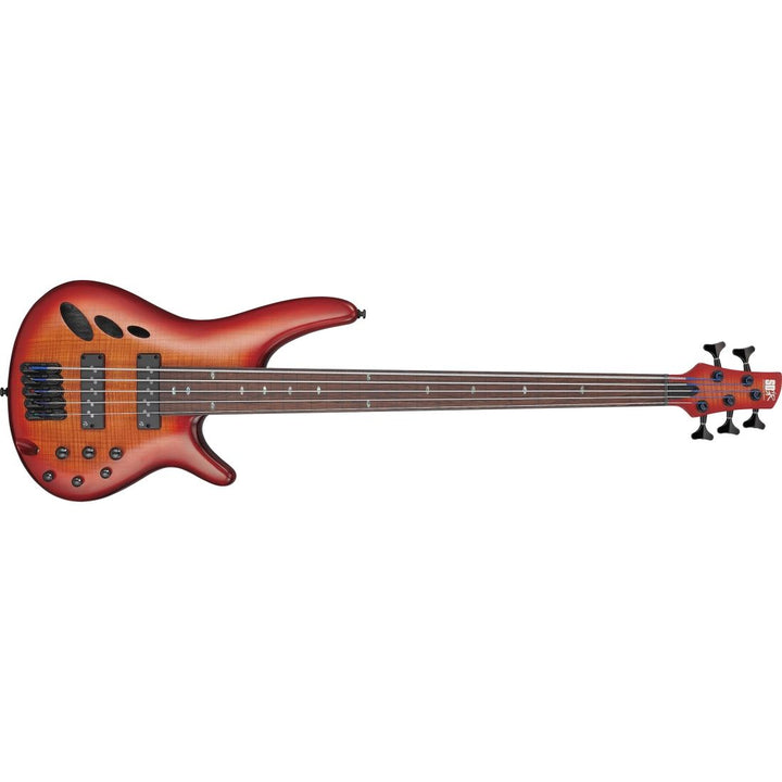 Ibanez SR Bass Workshop 5-String Fretless Bass (Brown Topaz Burst Low Gloss)