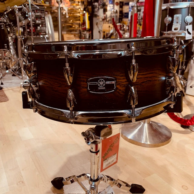 Yamaha lHS1455 UES- Yamaha 14 x 5.5 Live Custom Hybrid Oak Uzu Earth Sunburst