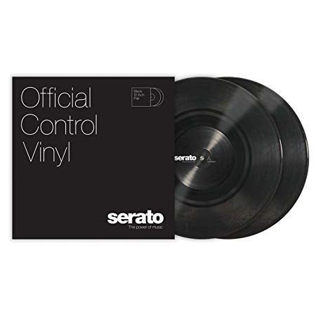 Serato Control Vinyl 10” (Pair) - Black