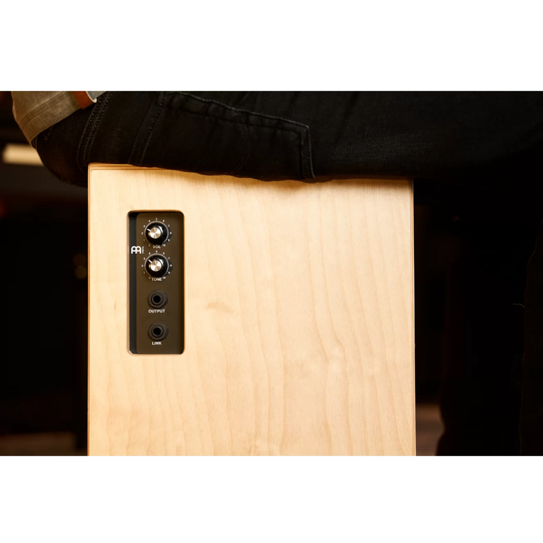 Meinl PSC100NT-Meinl Percussion Pickup Jam Cajon with Snares - Natural