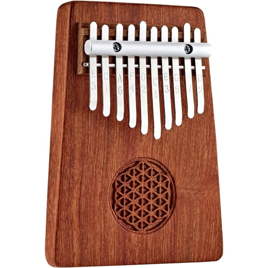 Meinl Sonic Energy 10 Note Kalimba with Flower of Life Relief