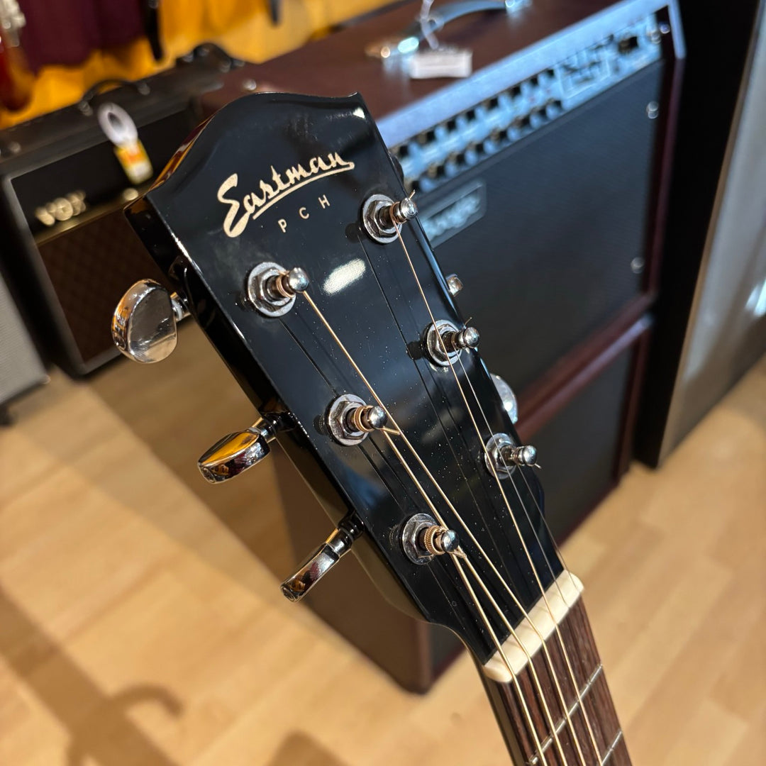 Eastman - PCH3-GACE- Grand Auditorium "Translucent Black" w/ Eastman DLX Bag(2023) - USED