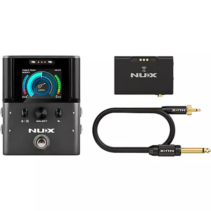 Nux B-8 2.4GHz Pedalboard Wireless System with Tuner & Boost