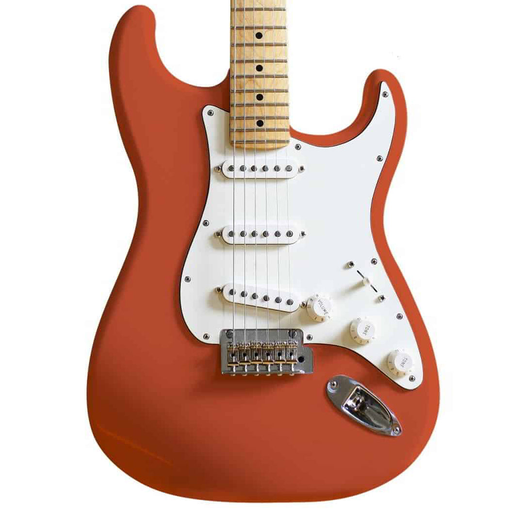 Allparts LT-9658-000 - Nitorlack Fiesta Red Finish Nitrocellulose 500ml Can