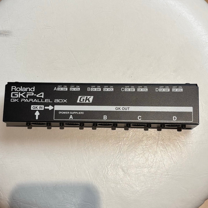 Roland - GKP4 GK Parallel Guitar Synth Quad Box w/ 2 x 13 Pin - 3'  Patch Cables (MIJ - 2001)  - USED