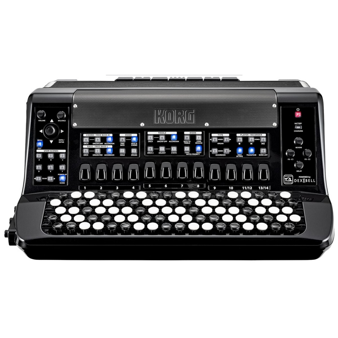 Korg FSUPCBMBK FISA Suprema Compact - Buttons