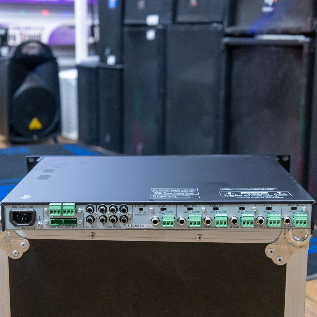 TOA - M-633D Digital Stereo Mixer - Used
