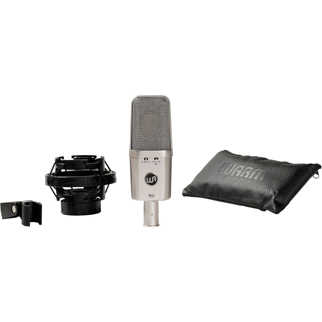 Warm Audio WA14CL Classic condenser microphone from the 70's - Nickel Edition