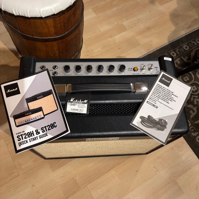 Marshall ST20C Studio JTM 20W Valve Combo (Demo - No Original Packaging)