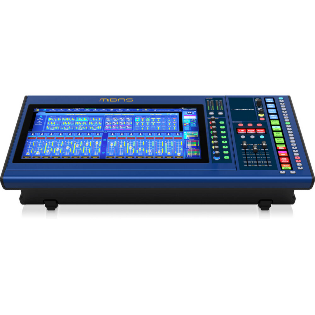 Midas HD96-AIR-CC-TP Live Digital Console with 21" Touchscreen, and Road Case