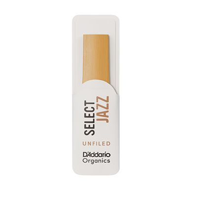 D'Addario Woodwinds ORRS10SSX2M Select Jazz, Soprano Saxophone - Unfiled, 2M, Box Of 10